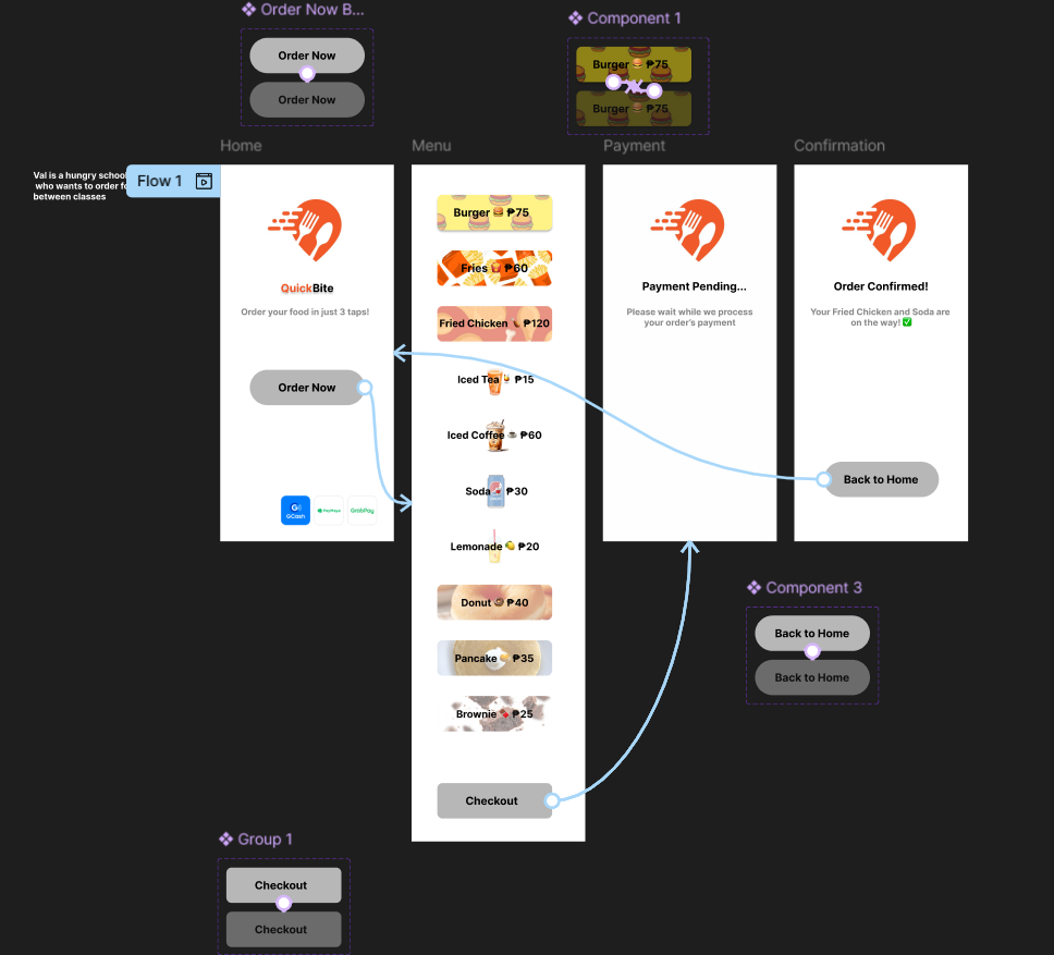 Delivery App Prototype